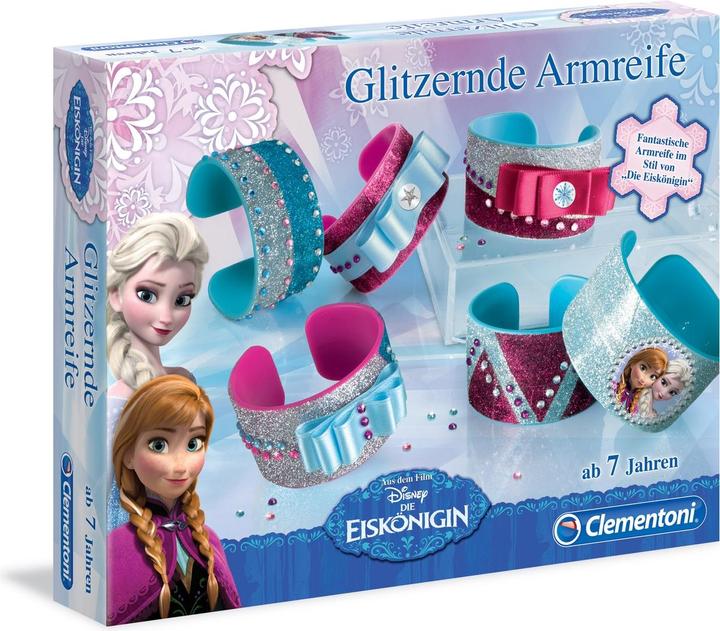 Actual product image Clementoni Frozen glitter bangles