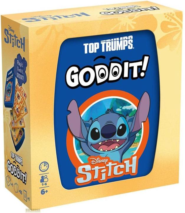 Produktbild Winning Moves Lilo & Stitch Kartenspiel Top Trumps Goddit *Deutsche Version* (Deutsch, 1 - 6 Spieler)