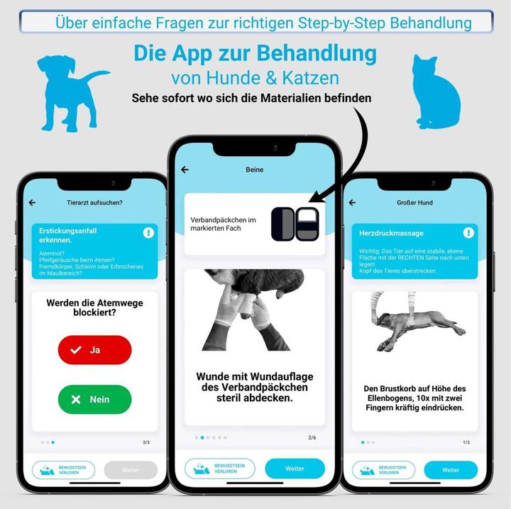 Actual product image PocDoc First aid kit (Cat, Dog)