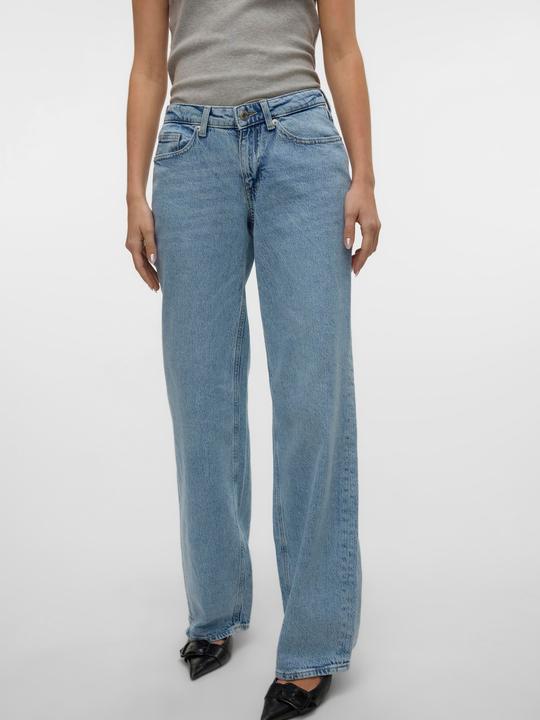 Image du produit Vero Moda VMVANESSA Niedrige Taille Weiter Beinschnitt Jeans Weit geschnitten (32)