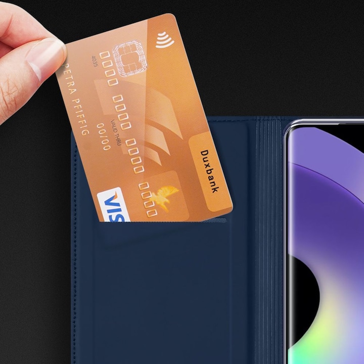 Produktbild Dux Ducis Skin Pro Case For Realme 10 5G / Realme 9i 5G Cover Flip Card Wallet Stand Black (Realme 10S 5G, Realme 9 5G)
