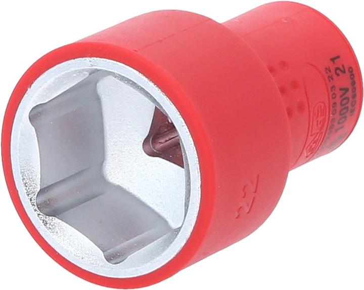 Actual product image KS Tools 3/8" Insulated socket (22 mm)