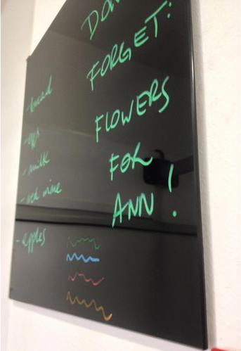 Actual product image Bi-Office magnetic glass board (38 x 38 cm)