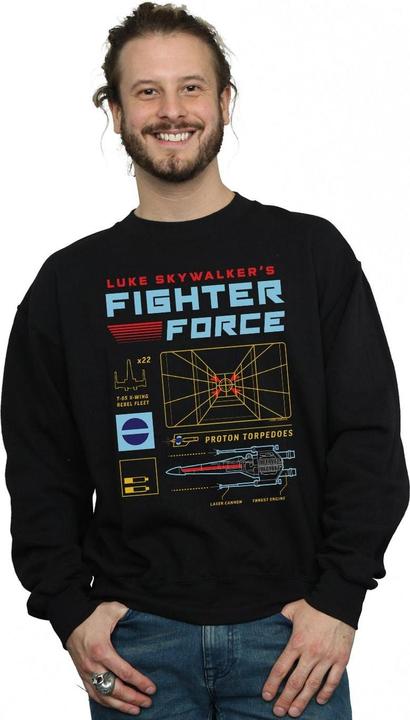Produktbild Star Wars Luke Skywalker's Fighter Force Sweatshirt (3XL)