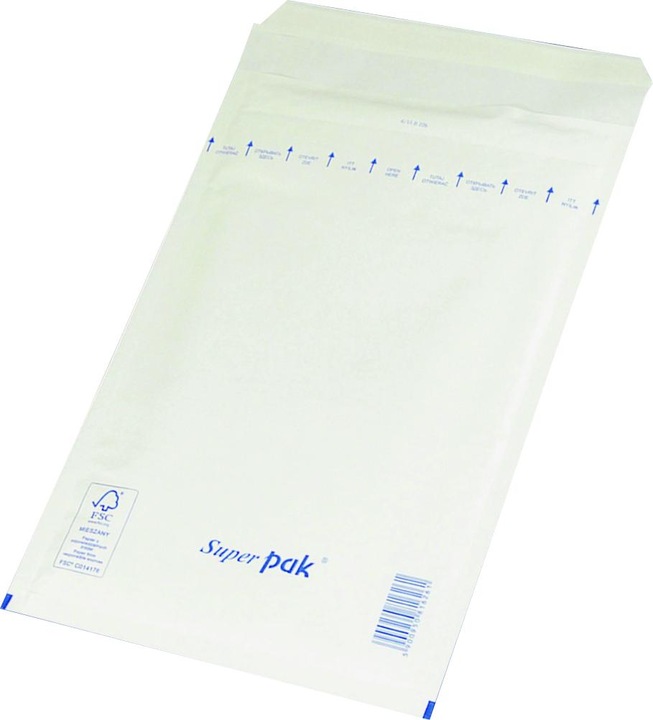 Produktbild Office Products Selbstklebender briefumschlag mit luftpolsterfolie, hk, g17, 230x340mm/250x350mm, 5 stück, weiss (230 x 340 mm, 250 x 350 mm, 5 x)