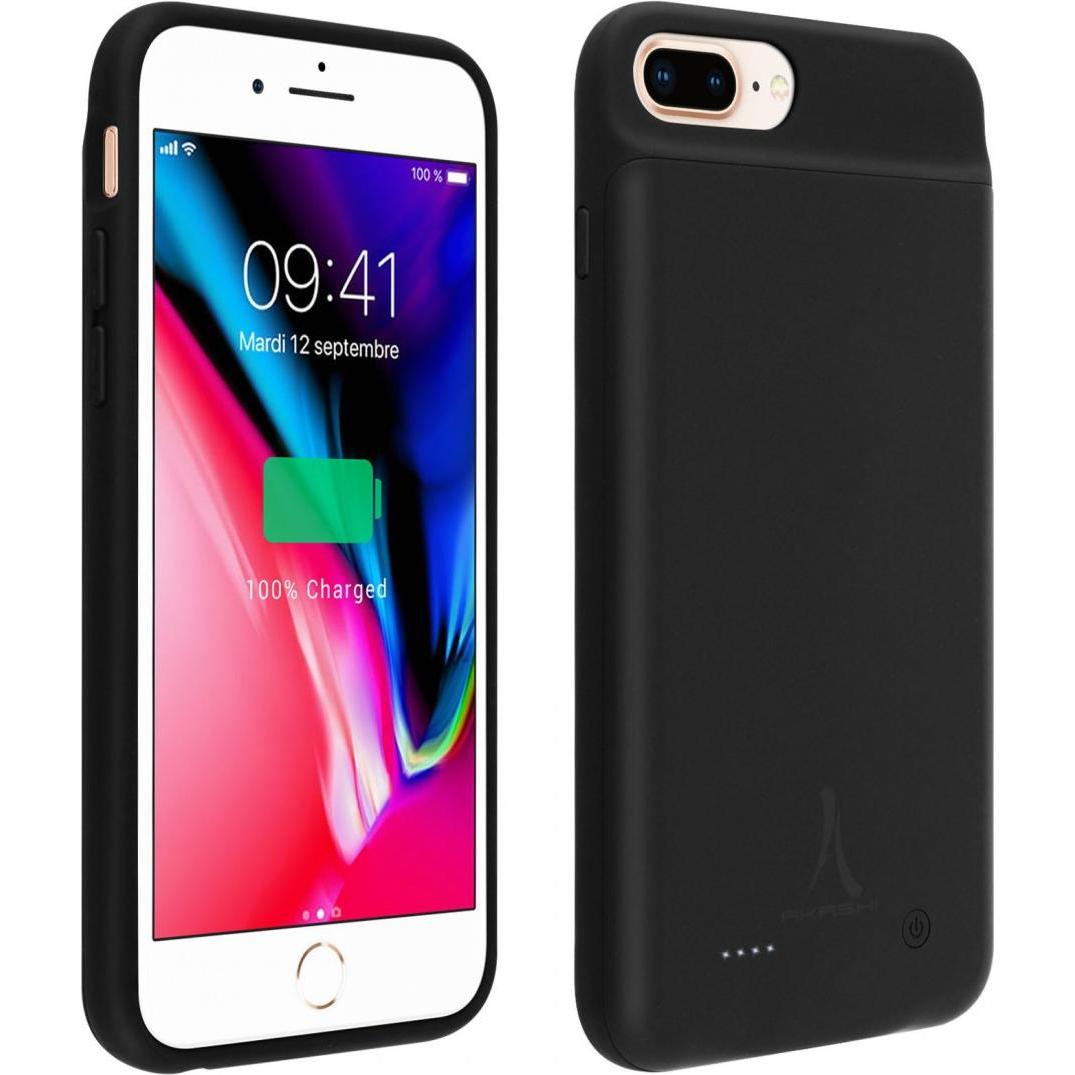 Thumbnail - Akashi Charge Series (Apple iPhone 8), Smartphone Hülle, Schwarz
