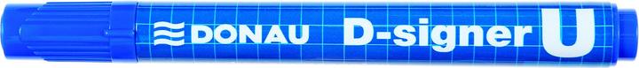 Image du produit Donau Marqueur permanent d-signer u, rond, 2-4mm (trait), vert (Vert, 4 mm)