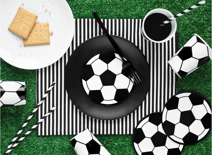 Produktbild Partydeco Fussball (20 x, 13.5 x 13.5 cm)