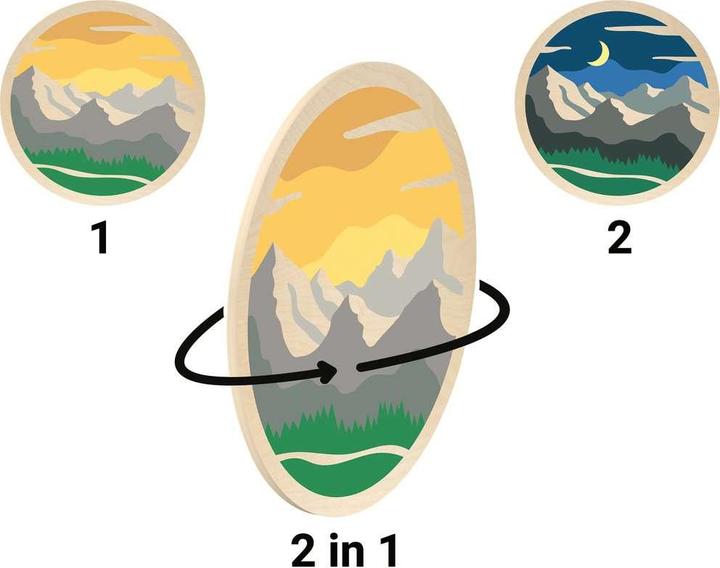 Image du produit Ravensburger CreArt Wooden - Berge