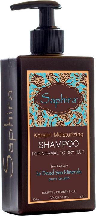 Produktbild Saphira Keratin Moisturizing Shampoo (70 ml, Flüssiges Shampoo)