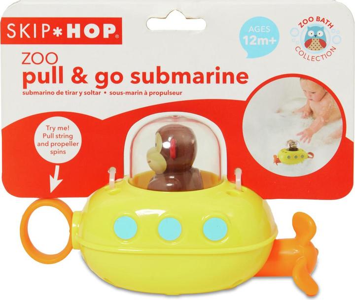 Immagine prodotto Skiphop Sottomarino Pull & Go Monkey Submarine