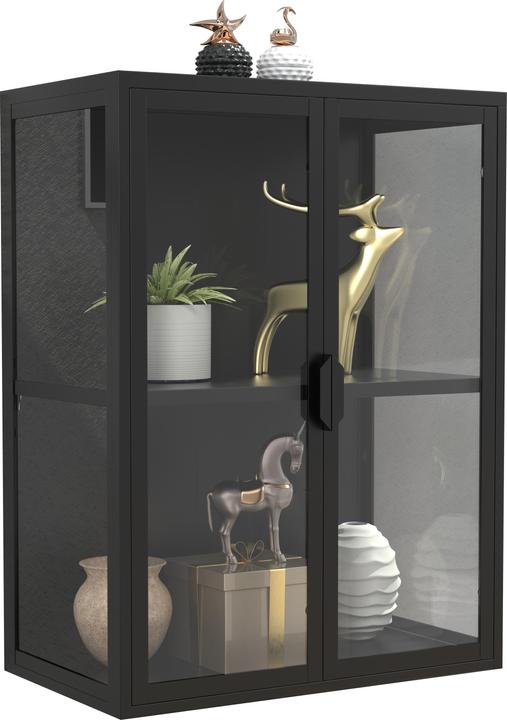 Image du produit VCM Wandvitrine Hängevitrine Glas Floka M (60 x 35 x 80 cm)