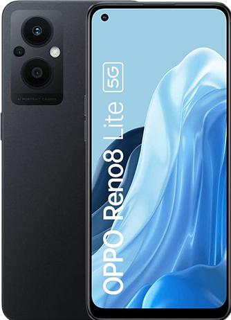 Image du produit OPPO Reno 8 Lite (128 Go, Cosmic black, 6.43", Double SIM, 5G)