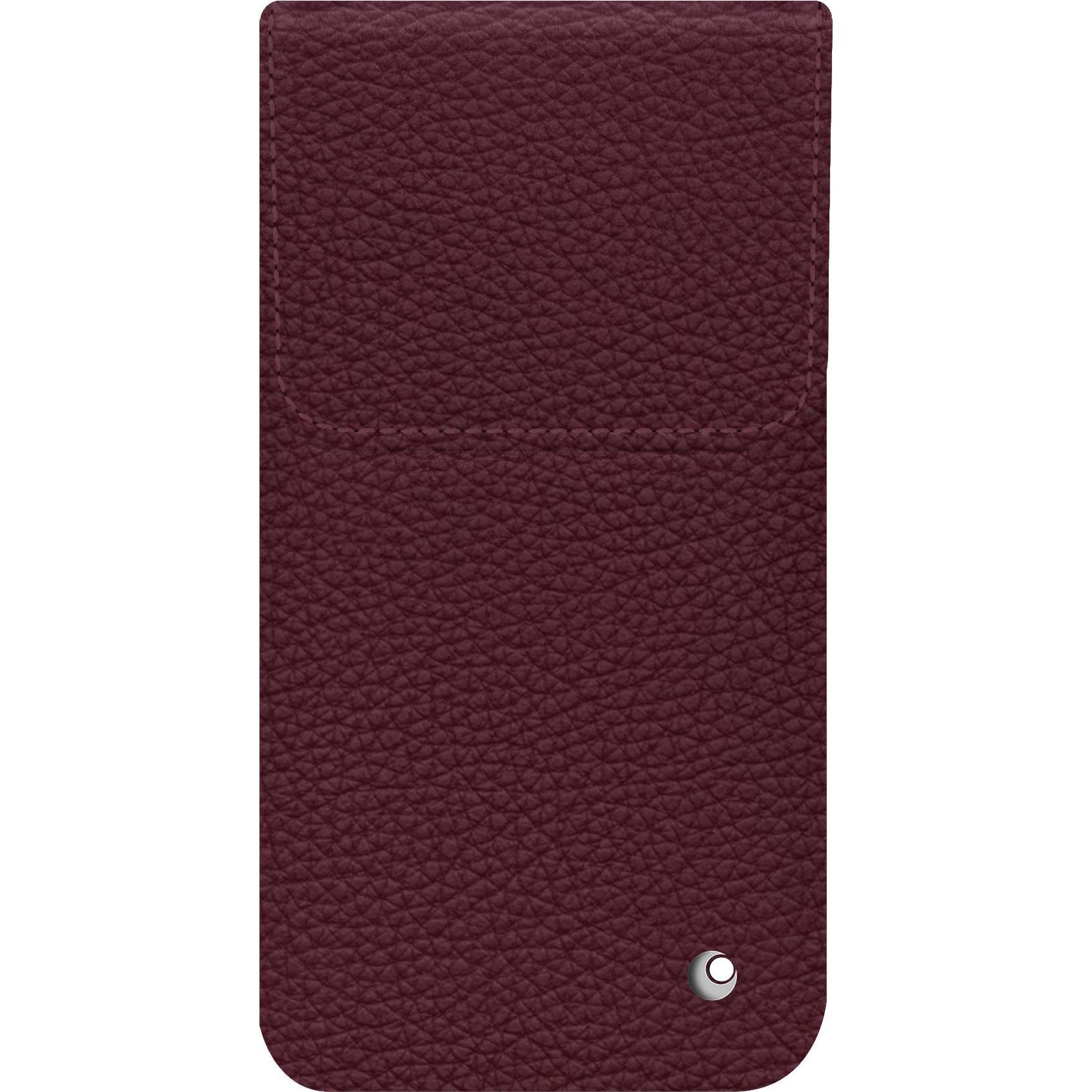 Noreve Lederschutzhülle (Apple iPhone 16 Plus), Smartphone Hülle, Violett