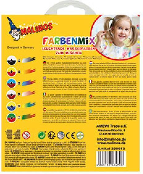 Actual product image Malinos 300013 Craft & hobby paint Watercolour paint 7 piece(s)