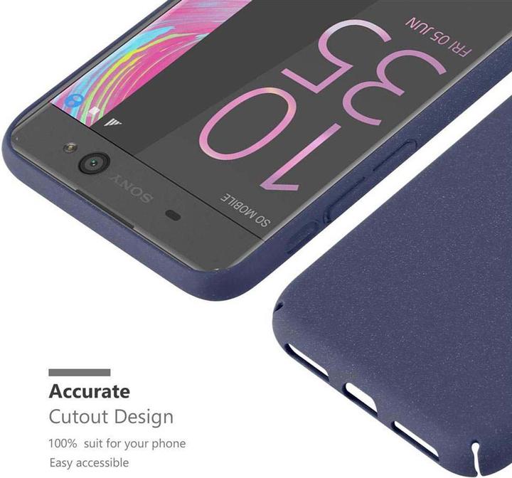Actual product image Cadorabo Hard Cover Frosty Cover (Sony Xperia XA)