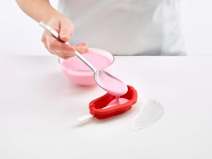 Produktbild Lékué Eis am Stiel, Iconic Fuss, rot