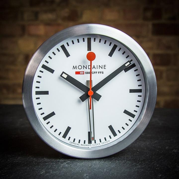 Actual product image Mondaine Wall Clock/Table Clock with Alarm Function