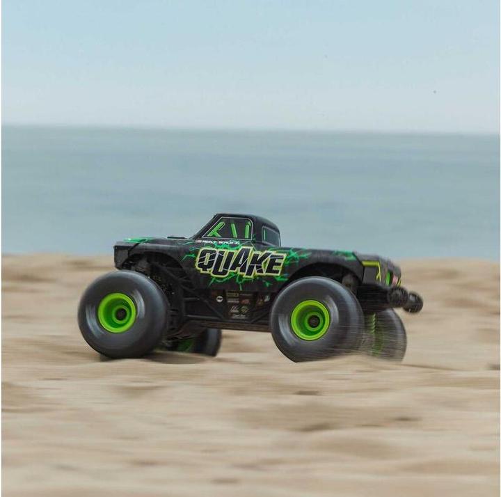 Produktbild Arrma Monster Truck Quake Grom 4x4 Brushed RTR 1:16 Grün (RTR Ready-to-Run)