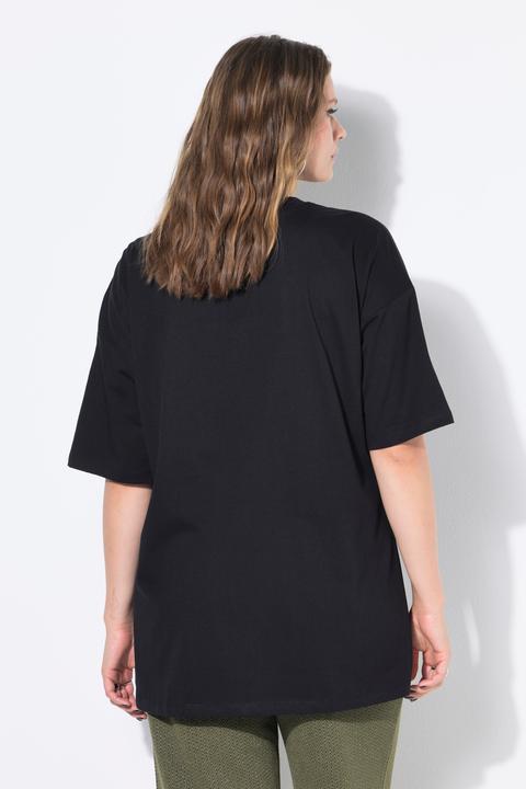 Actual product image Studio Untold T-Shirt, oversized, Popcorn-Print mit Zierperlen (46, 48)