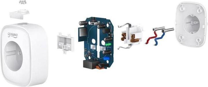 Produktbild Gosund Smart socket WiFi SP1 (2-pack), Tuya