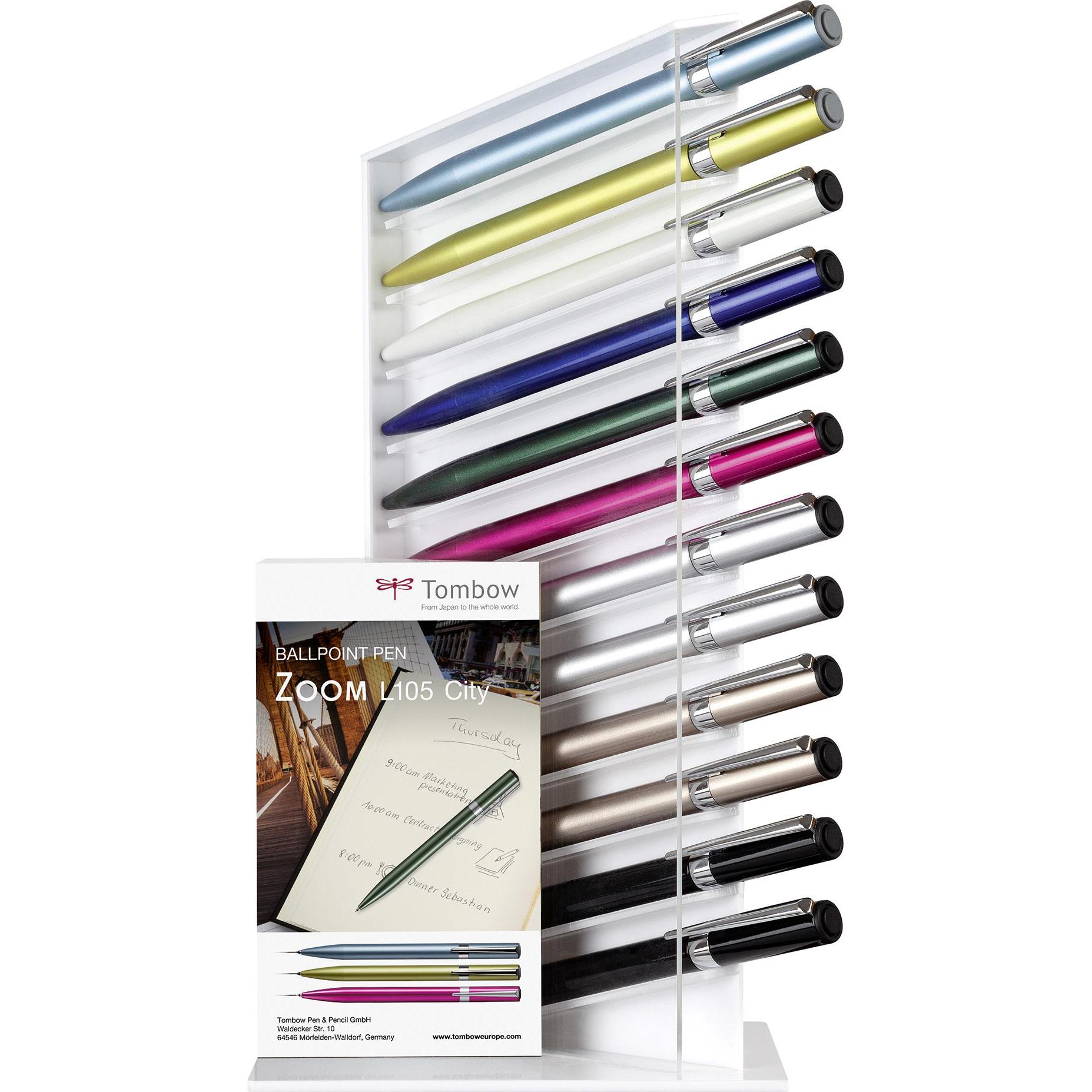 Tombow, Schreibstifte, Zoom L105 City (Assortiert)