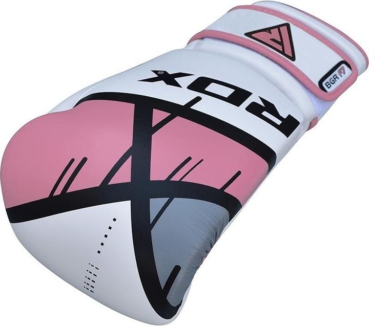 Actual product image Rdx Boxing Glove Bgr-F7 Pink (12 OZ, One size)