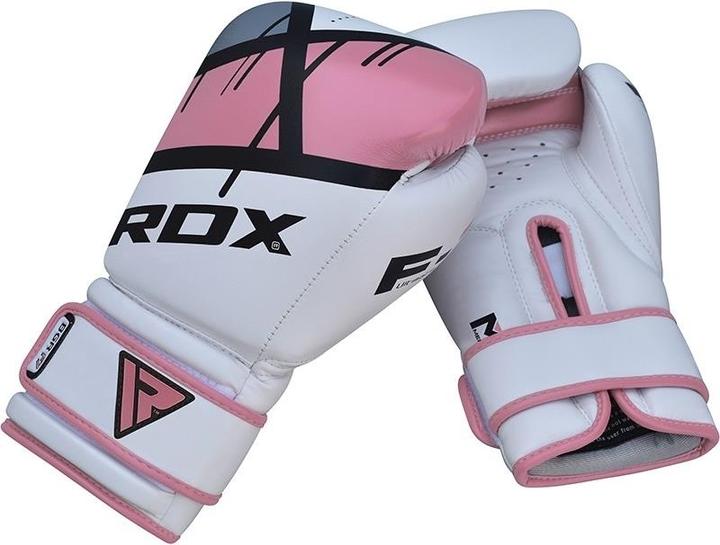 Actual product image Rdx Boxing Glove Bgr-F7 Pink (12 OZ, One size)
