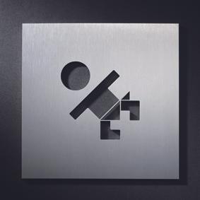 Actual product image Phos Signs - Diaper changing room