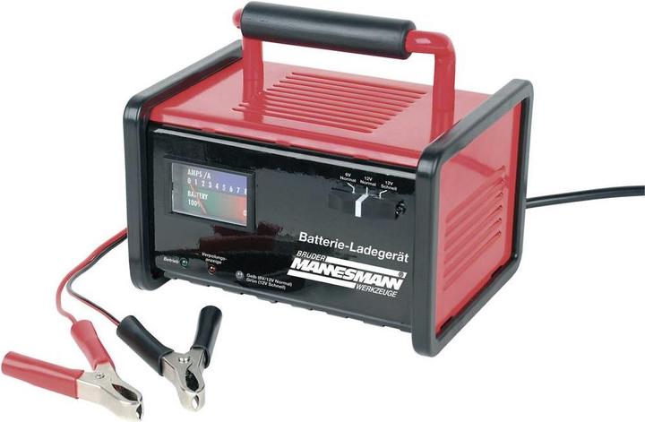 Image du produit Mannesmann Chargeur de batterie olt (6V, 12V, 1.50 A)