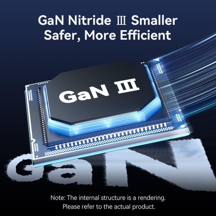 Image du produit Vention Wall charger,, FERW0-UE, 2xUSB-C, USB- A, 65W/65W/30W, GaN (white) (65 W)