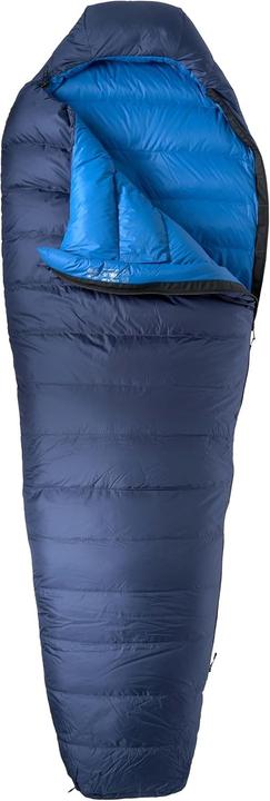 Productafbeelding Lowland OUTDOOR - KIBO +5 - Donzen mummie slaapzak +5C - 795 gr - 225x80 cm - Blauw (225 cm)
