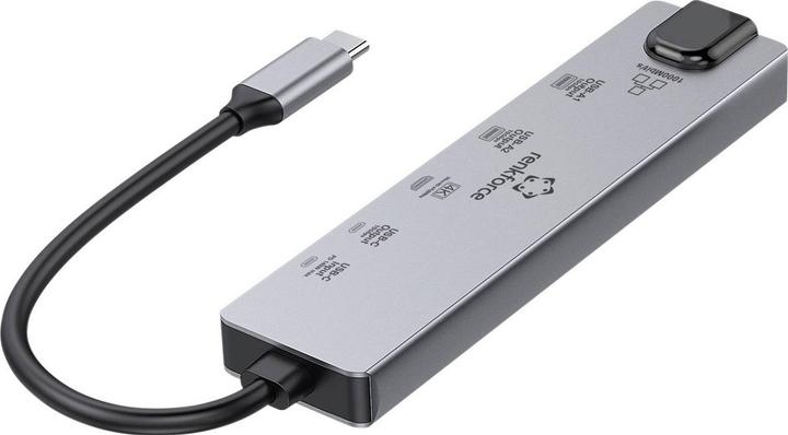Image du produit Renkforce USB-C® Dockingstation RF-USBH-550 Passend für Marke Dockingstations: (USB-C)