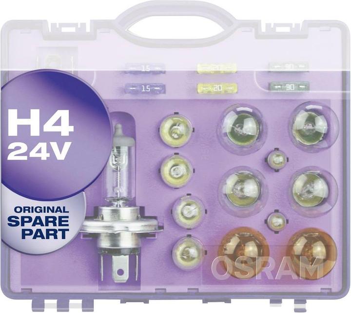Image du produit Osram Coffret d'ampoules de rechange pour camion (H4)