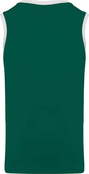 Dark Green, White