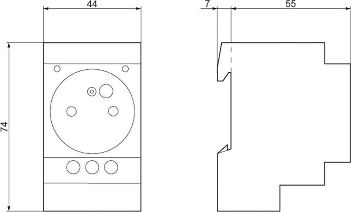 Produktbild Siemens SIEM 5TE6803 Steckdose 16A mit Erdungsstift nach CEE 7 REG