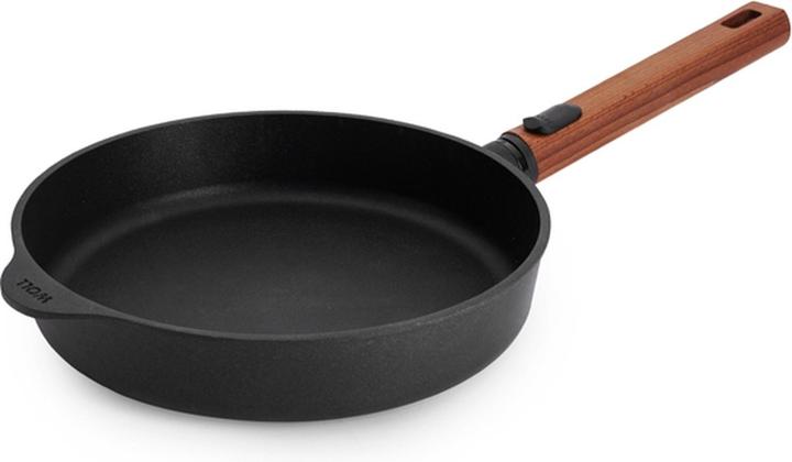 Woll 1524WLCI-Q Eco LogicQXR Poêle plate en fonte (24 cm, Poêle à frire, Fonte d'aluminium)