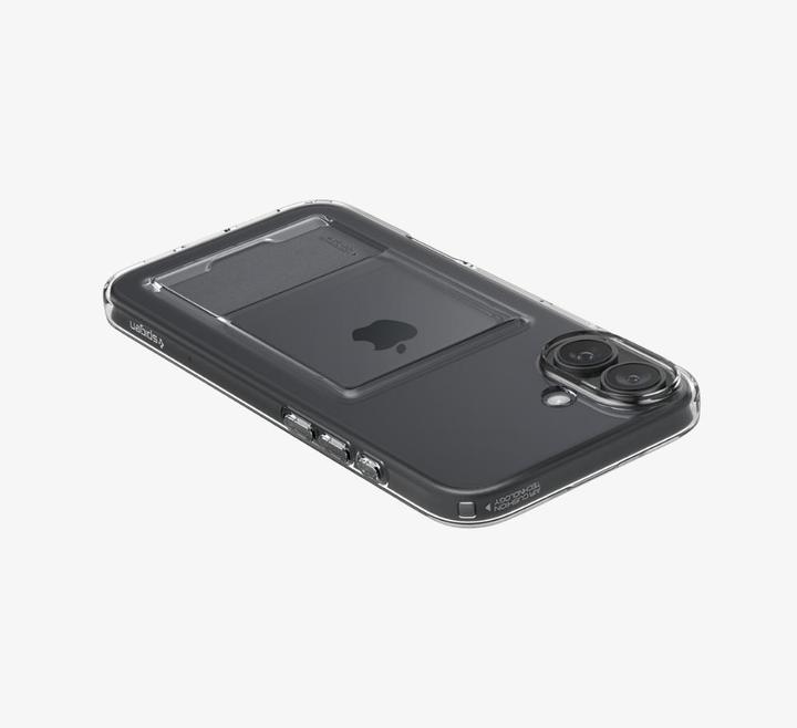 Actual product image Spigen Crystal Slot iPhone 16 Plus Case Crystal Clear (Apple iPhone 16 Plus)