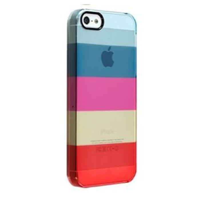 Actual product image Uncommon Deflector Case for iPhone 5/5S/SE Life Saver Stripe (Apple iPhone 5, Apple iPhone 5s, Apple iPhone SE)