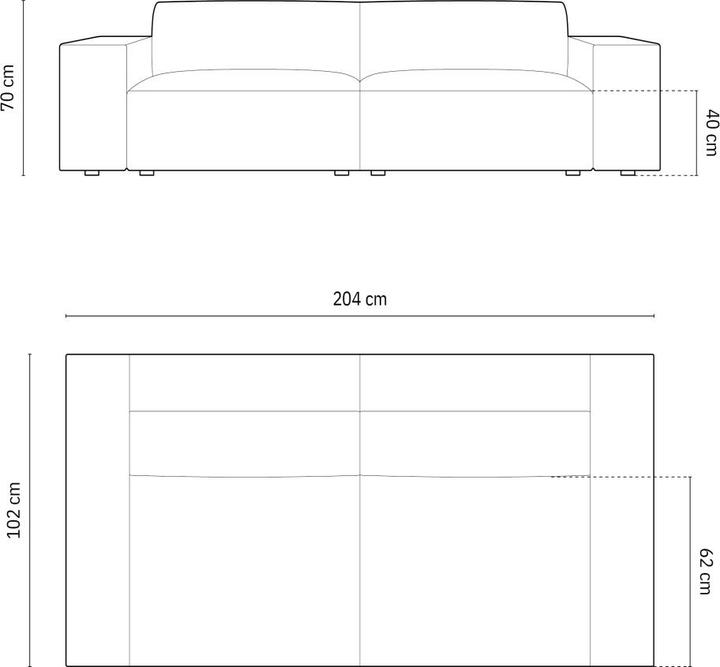 Actual product image Micadoni Jodie (3-seater)