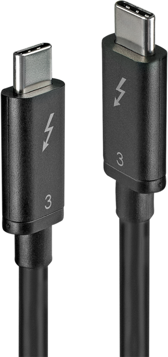 Produktbild Lindy USB-C - USB-C USB-Kabel 0,5 m schwarz (41555) (0.50 m, USB 3.1)