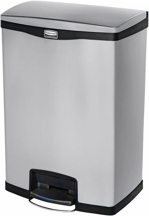 Produktbild Rubbermaid Edelstahl-Tretabfallsammler (90 l)