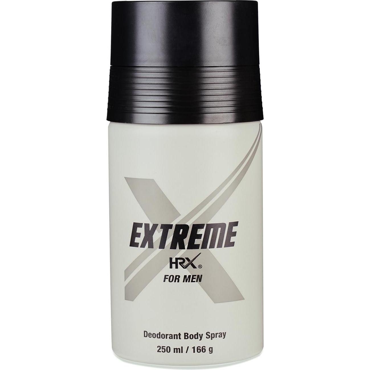 HRX, Deodorante, Extreme Deodorant 250ml Spray (Getto vaporizzato, 250 ml)