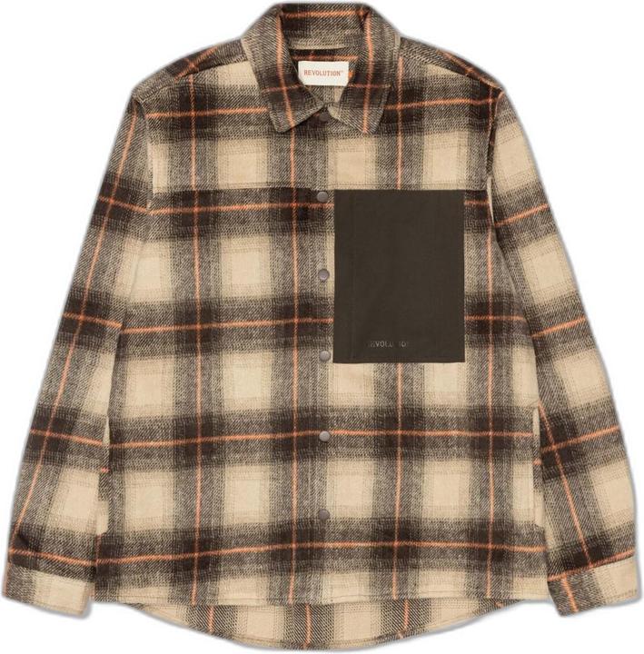 Immagine prodotto Revolution Camicia a quadri con chiusura a bottoni (L)