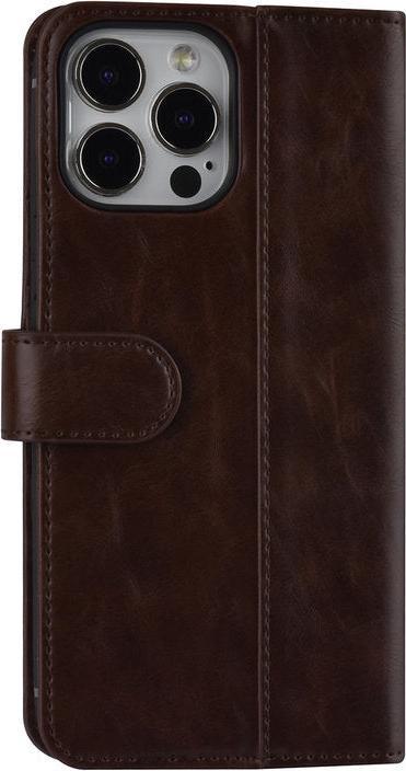 Immagine prodotto UNIQ Accessory Custodia iPhone 13 Pro Max - Custodia a libro in ecopelle marrone con 3 scomparti per carte No.405 (Apple iPhone 13 Pro Max)