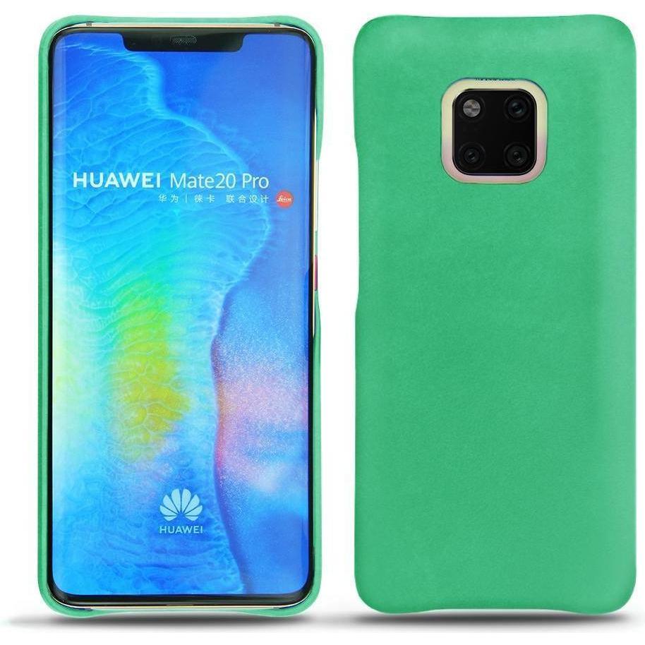 Noreve Lederschutzhülle (Huawei Mate 20 Pro), Smartphone Hülle, Grün
