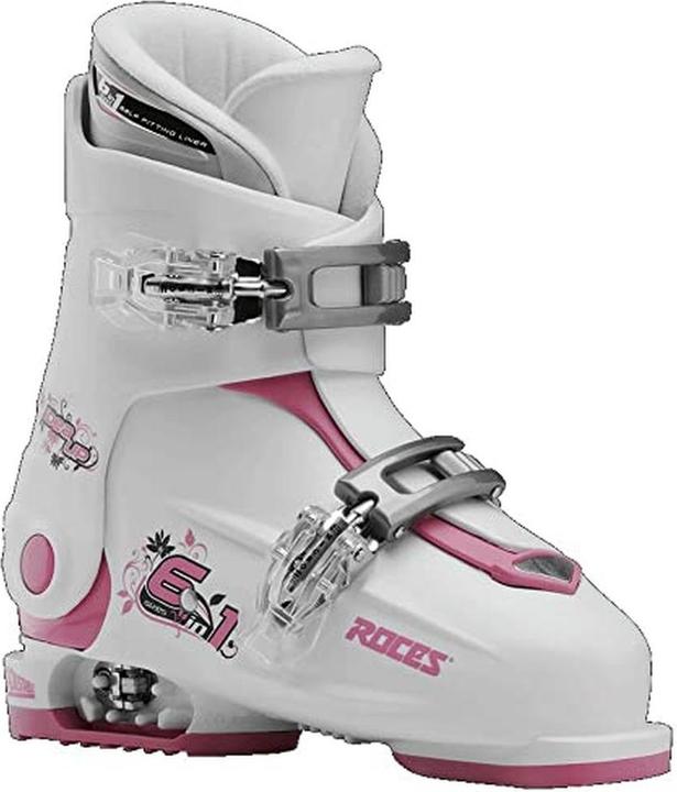 Roces - Idea Up - Skischoenen - Kinderen - 19.0-22.0 (30-35) - Wit - Roze (30, 31, 32, 33, 34, 35)