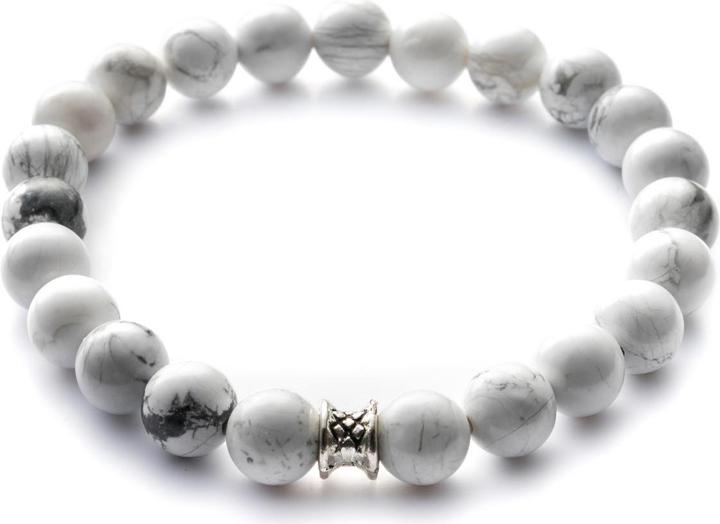 Produktbild Gemini Basic Howlite White (21 cm, Edelstahl)