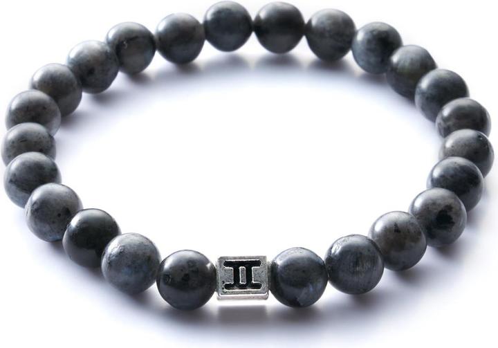 Immagine prodotto Gemini Classico Larvikite Grigio Lupo (20 cm, Acciaio inossidabile)