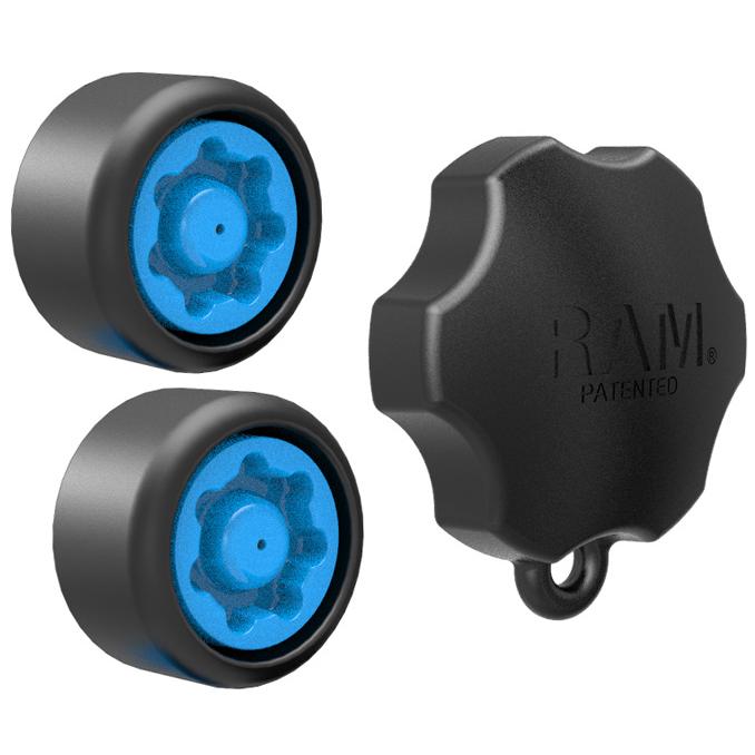 Thumbnail - RAM Mounts RAM Security Knob Kit For, Barcode-Scanner Zubehör